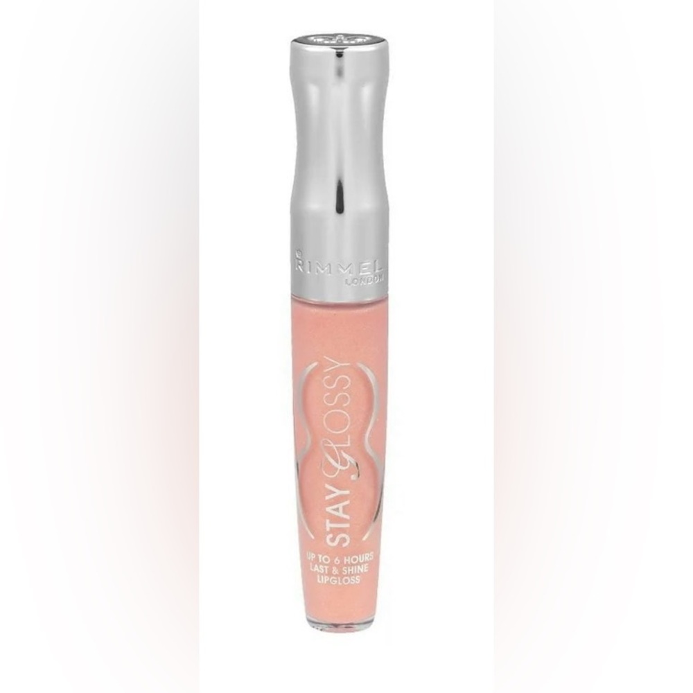 NWT Rimmel Stay Glossy Lippy in Non Stop Glamour 120 High Shine Sheen